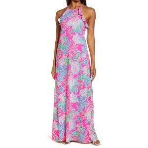 Lilly Pulitzer Dresses Htf Lilly Pulitzer Billie Maxi Dress Sz M